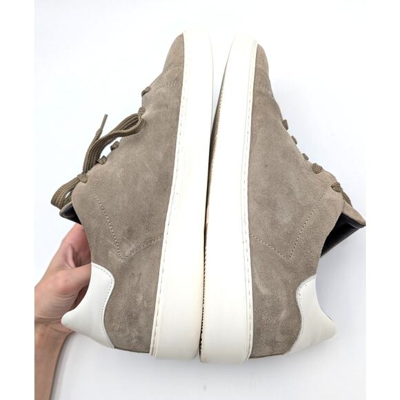 To Boot New York Adam Derrick Lace-Up Sneaker Shoes Men's Brown Size US12 EU45 - Picture 5 of 13